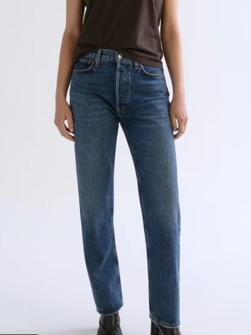 NWOT Agolde 90’s straight leg jeans 27